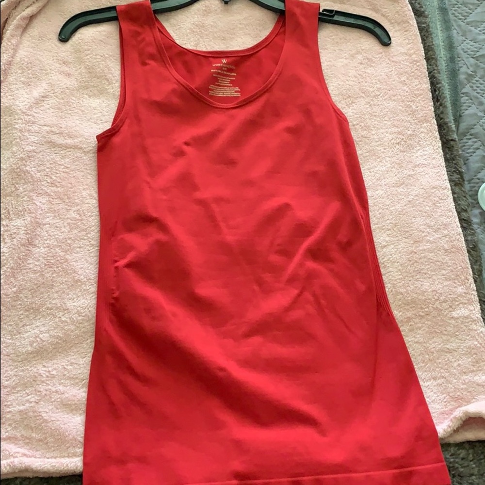 Never worn- red tank top